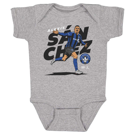 Alexis Sanchez Kids Baby Onesie | 500 LEVEL