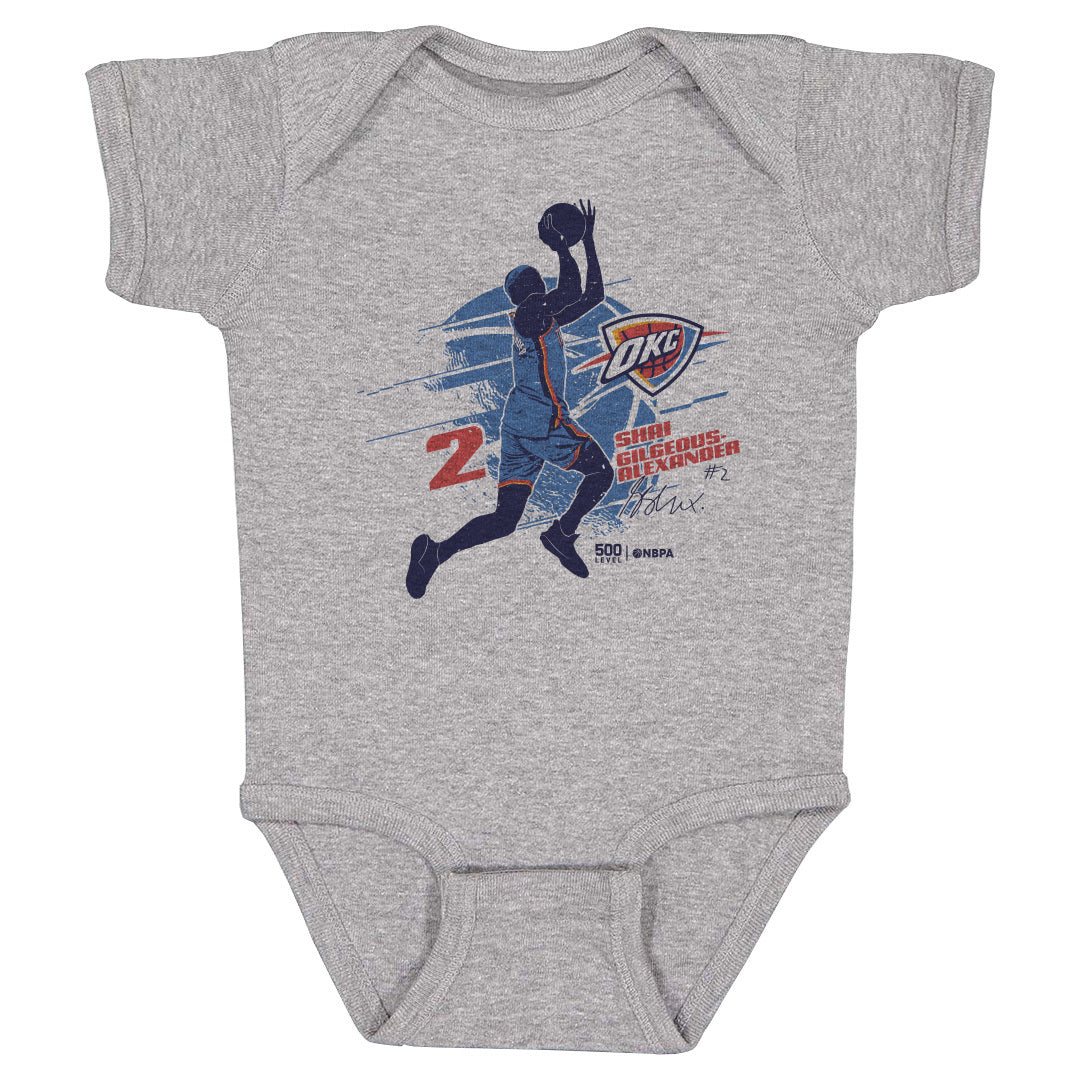 Shai Gilgeous-Alexander Kids Baby Onesie | 500 LEVEL