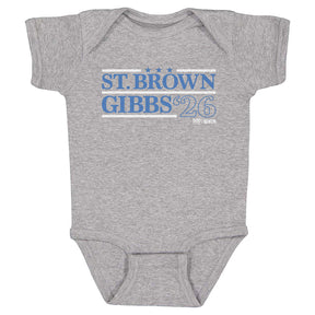 Amon-Ra St. Brown Kids Baby Onesie | 500 LEVEL