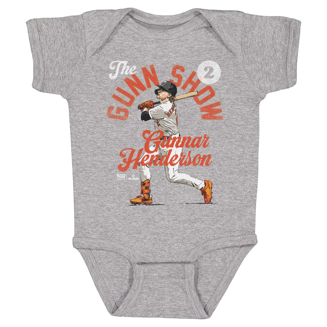 Gunnar Henderson Kids Baby Onesie | 500 LEVEL