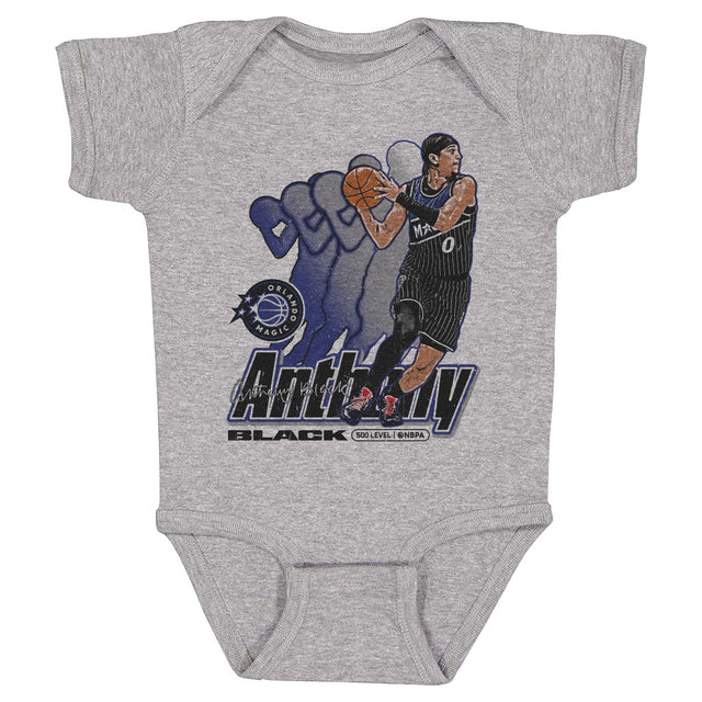 Anthony Black Kids Baby Onesie | 500 LEVEL