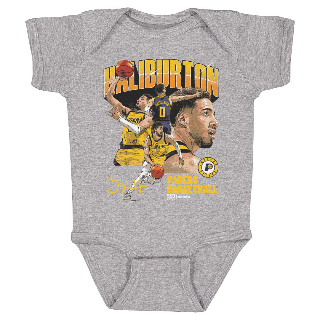 Tyrese Haliburton Kids Baby Onesie | 500 LEVEL