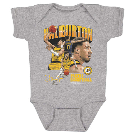 Tyrese Haliburton Kids Baby Onesie | 500 LEVEL