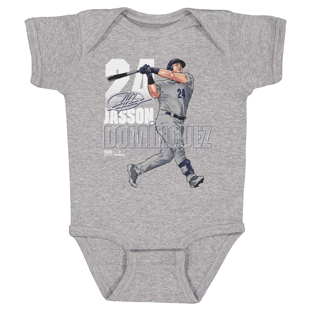 Jasson Dominguez Kids Baby Onesie | 500 LEVEL