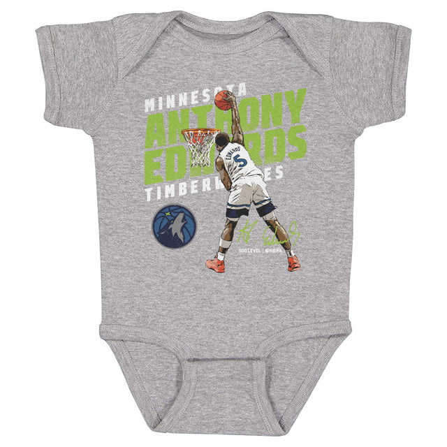 Anthony Edwards Kids Baby Onesie | 500 LEVEL