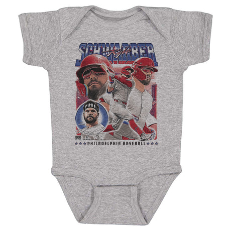 Kyle Schwarber Kids Baby Onesie | 500 LEVEL