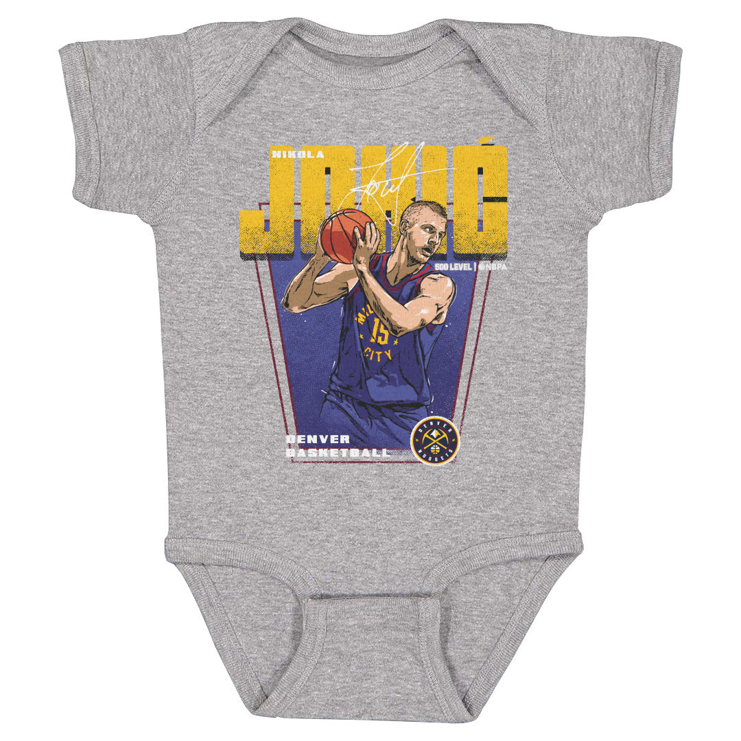 Nikola Jokic Kids Baby Onesie | 500 LEVEL