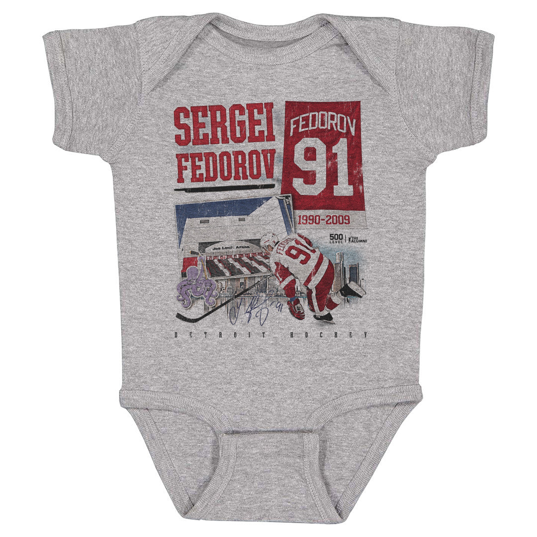 Sergei Fedorov Kids Baby Onesie | 500 LEVEL
