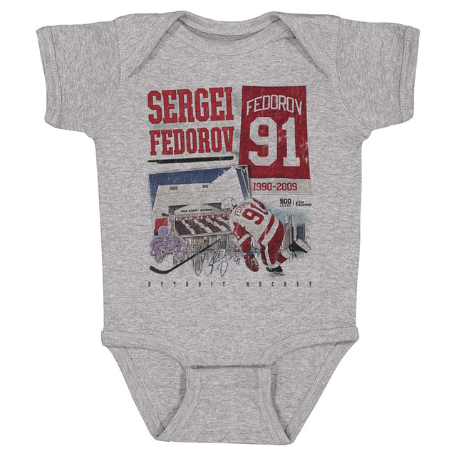 Sergei Fedorov Kids Baby Onesie | 500 LEVEL