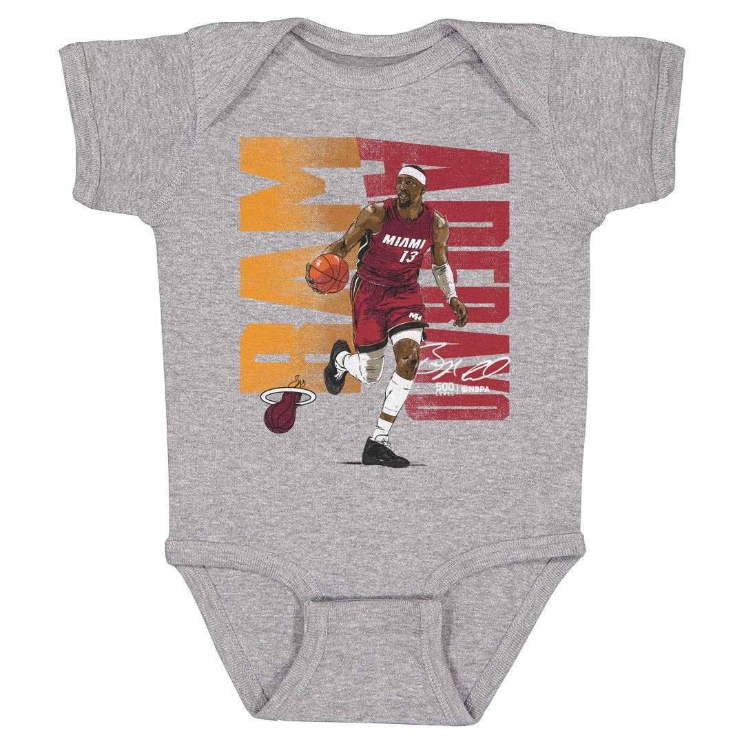 Bam Adebayo Kids Baby Onesie | 500 LEVEL