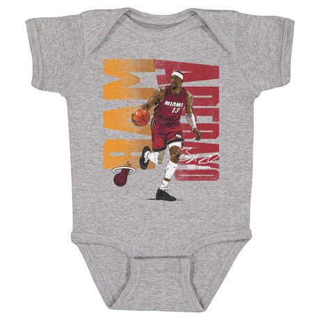 Bam Adebayo Kids Baby Onesie | 500 LEVEL