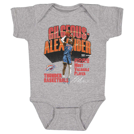 Shai Gilgeous-Alexander Kids Baby Onesie | 500 LEVEL