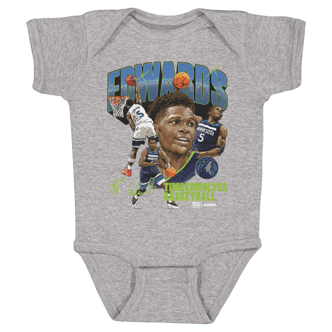 Anthony Edwards Kids Baby Onesie | 500 LEVEL