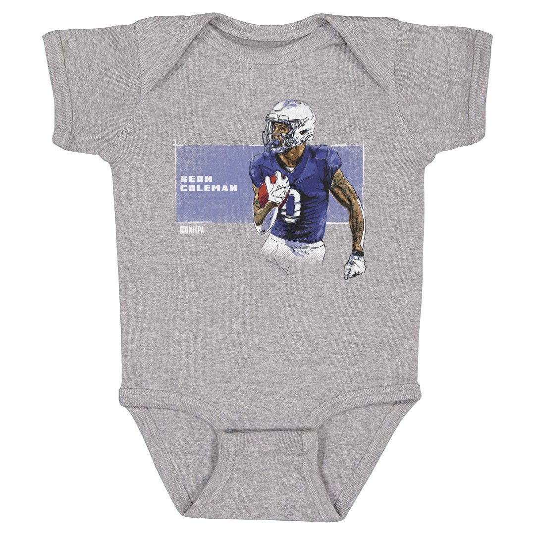 Keon Coleman Kids Baby Onesie | 500 LEVEL