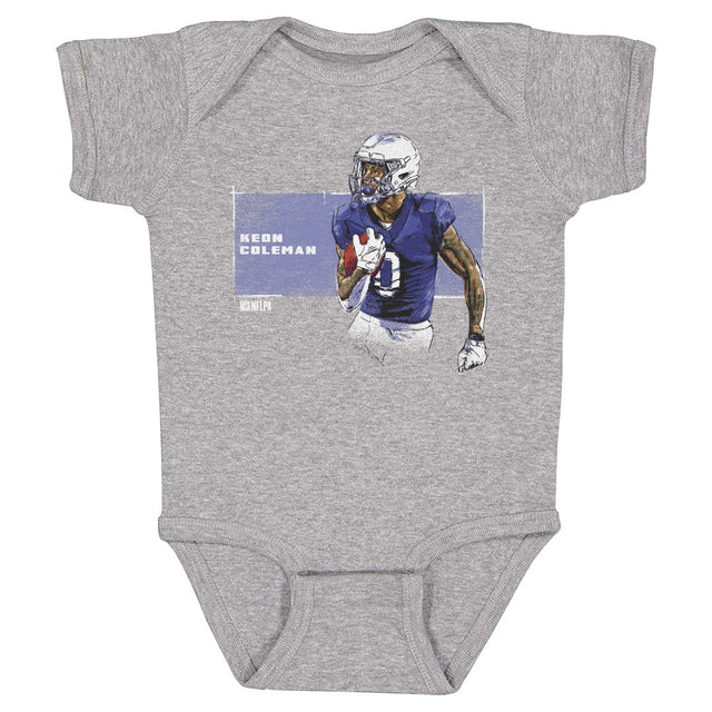 Keon Coleman Kids Baby Onesie | 500 LEVEL
