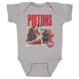 Detroit Pistons Kids Baby Onesie | 500 LEVEL