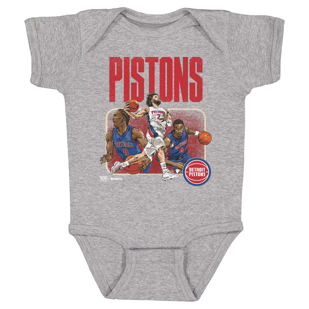 Detroit Pistons Kids Baby Onesie | 500 LEVEL