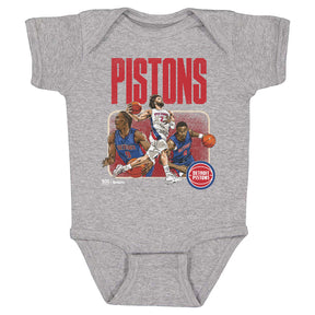 Detroit Pistons Kids Baby Onesie | 500 LEVEL