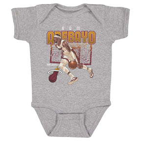 Bam Adebayo Kids Baby Onesie | 500 LEVEL