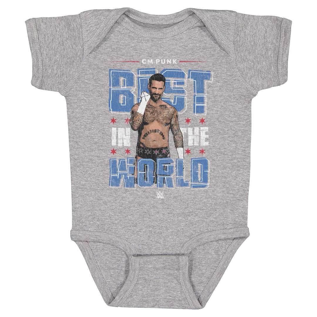 CM Punk Kids Baby Onesie | 500 LEVEL