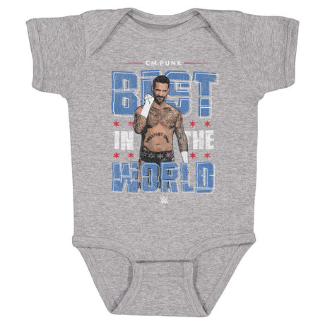 CM Punk Kids Baby Onesie | 500 LEVEL