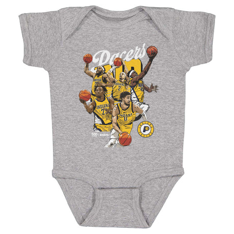 Indiana Pacers Kids Baby Onesie | 500 LEVEL