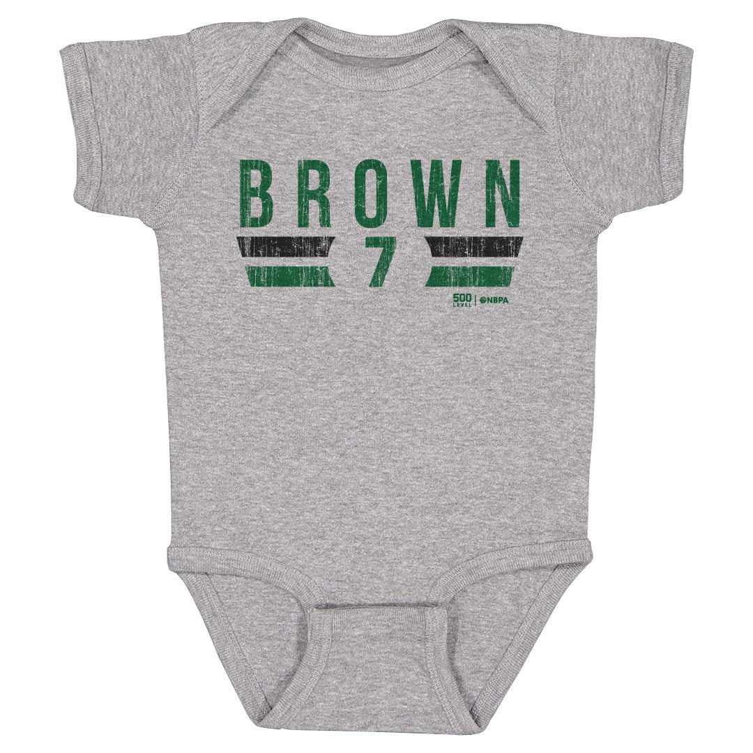 Jaylen Brown Kids Baby Onesie | 500 LEVEL