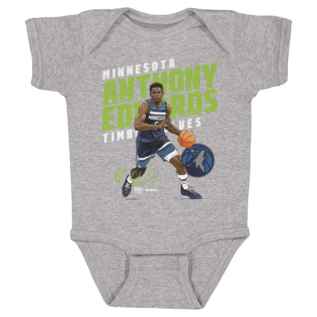 Anthony Edwards Kids Baby Onesie | 500 LEVEL
