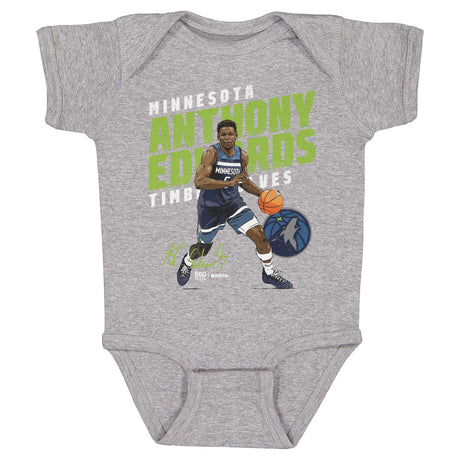 Anthony Edwards Kids Baby Onesie | 500 LEVEL