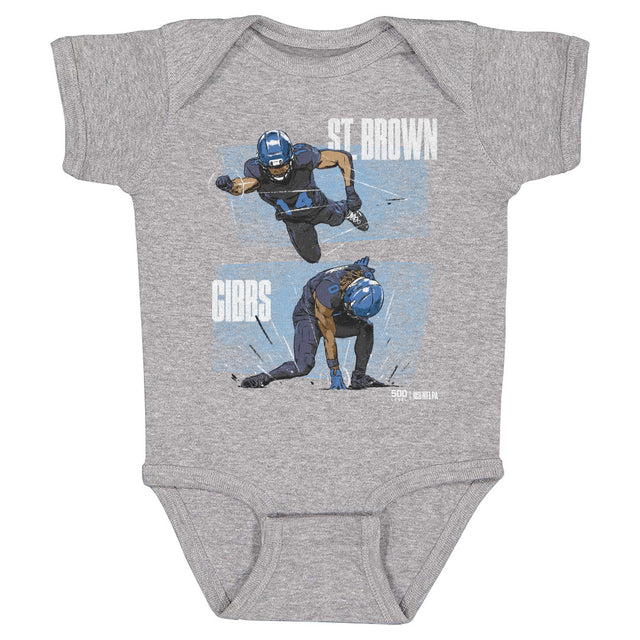 Jahmyr Gibbs Kids Baby Onesie | 500 LEVEL
