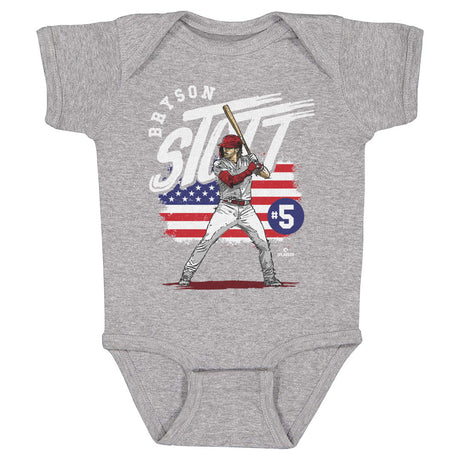 Bryson Stott Kids Baby Onesie | 500 LEVEL