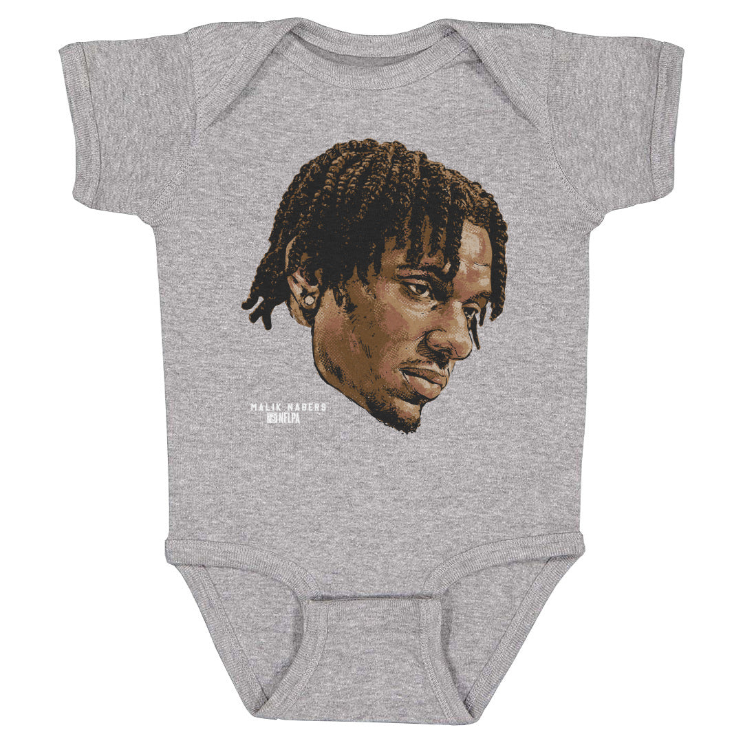 Malik Nabers Kids Baby Onesie | 500 LEVEL