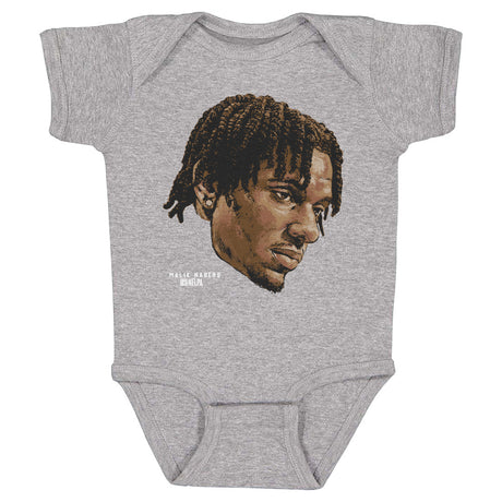 Malik Nabers Kids Baby Onesie | 500 LEVEL