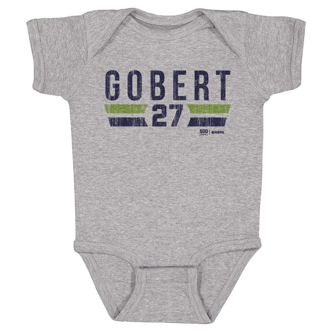 Rudy Gobert Kids Baby Onesie | 500 LEVEL