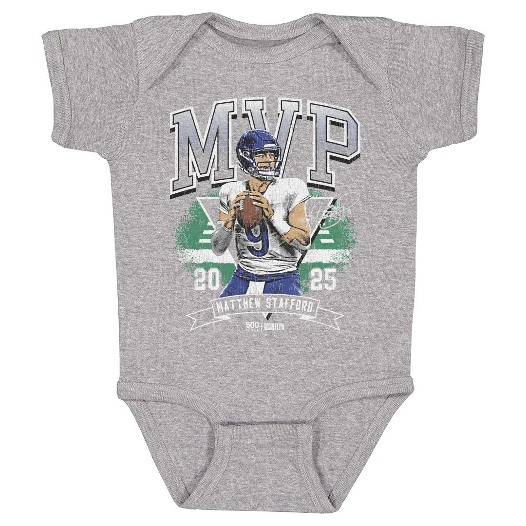Matthew Stafford Kids Baby Onesie | 500 LEVEL