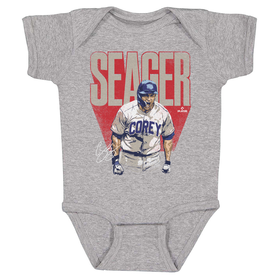 Corey Seager Kids Baby Onesie | 500 LEVEL