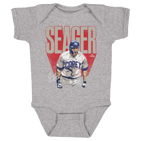 Corey Seager Kids Baby Onesie | 500 LEVEL