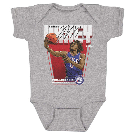 Tyrese Maxey Kids Baby Onesie | 500 LEVEL