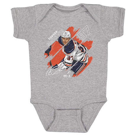 Connor McDavid Kids Baby Onesie | 500 LEVEL