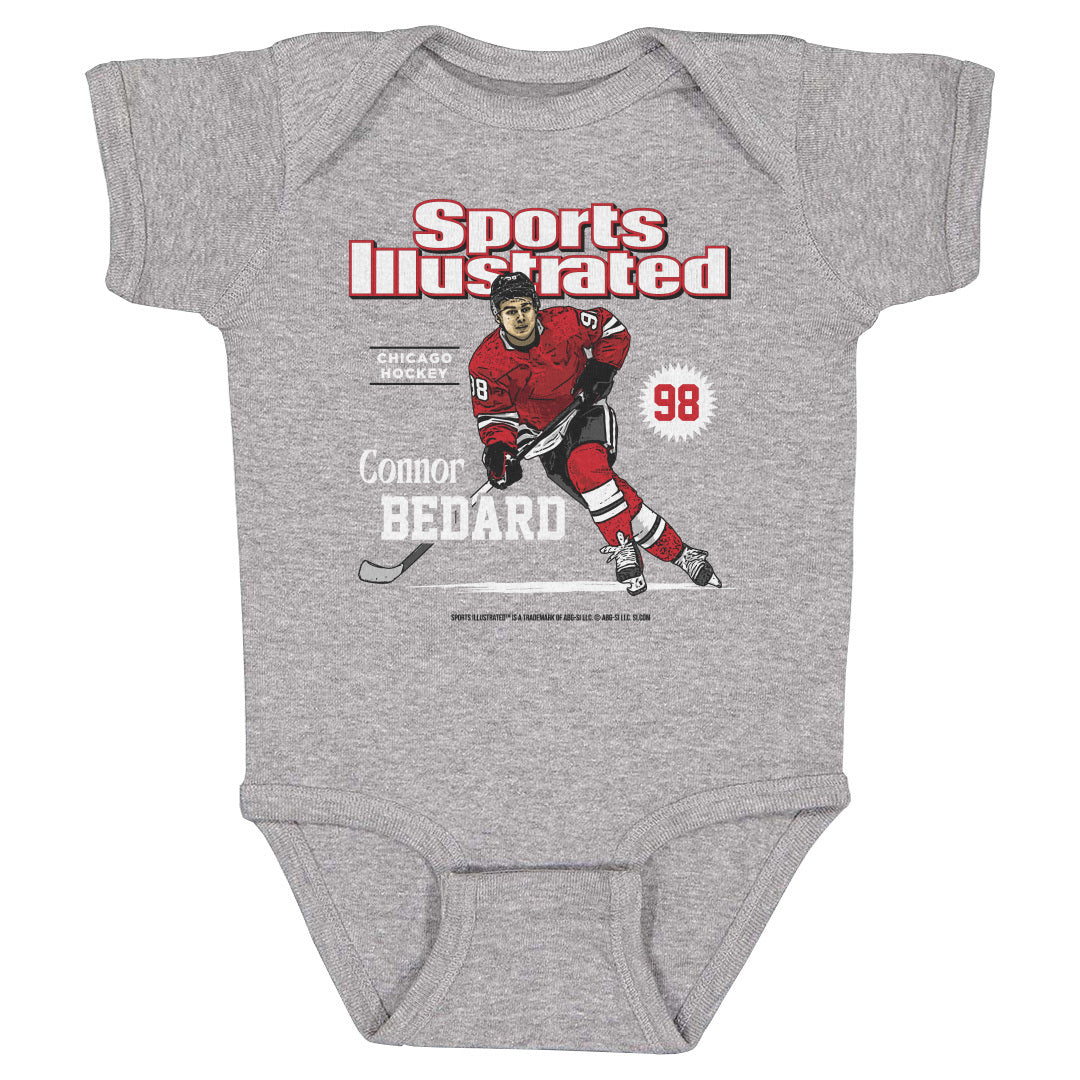 Connor Bedard Kids Baby Onesie | 500 LEVEL