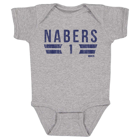 Malik Nabers Kids Baby Onesie | 500 LEVEL