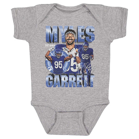 Myles Garrett Kids Baby Onesie | 500 LEVEL