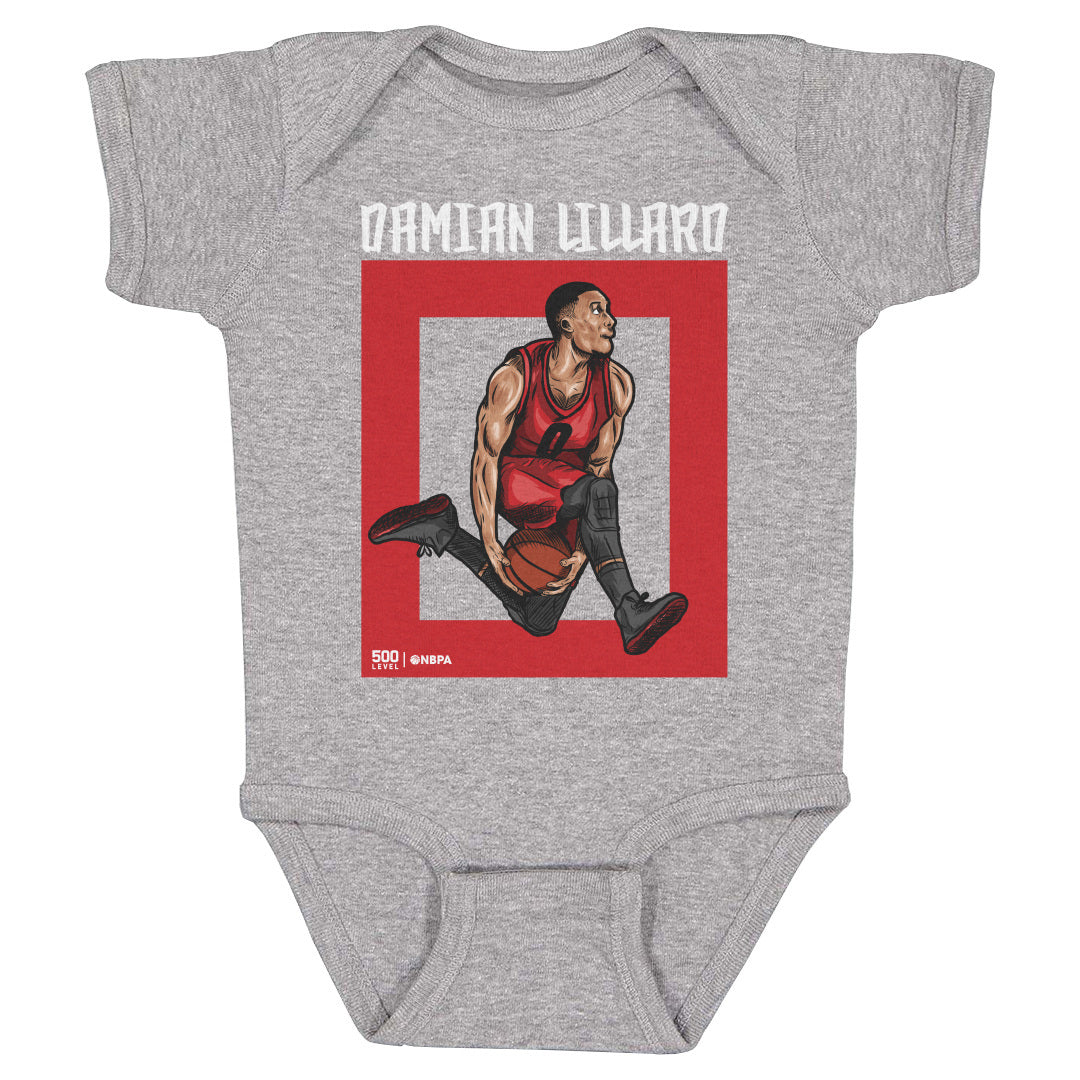 Damian Lillard Kids Baby Onesie | 500 LEVEL