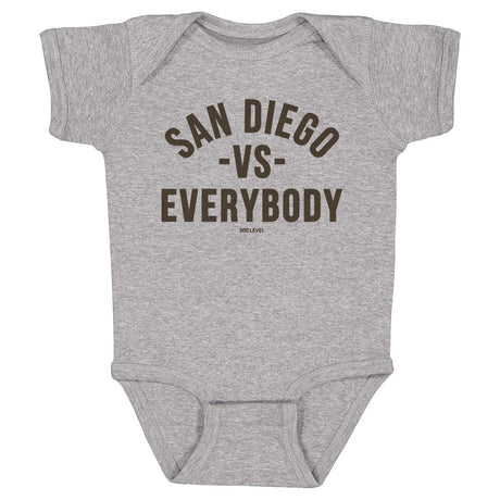 San Diego Baseball Kids Baby Onesie | 500 LEVEL