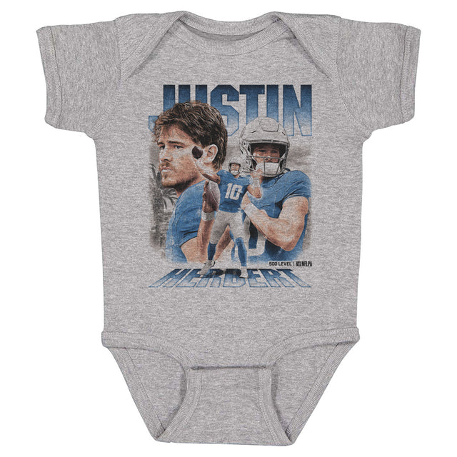 Justin Herbert Kids Baby Onesie | 500 LEVEL