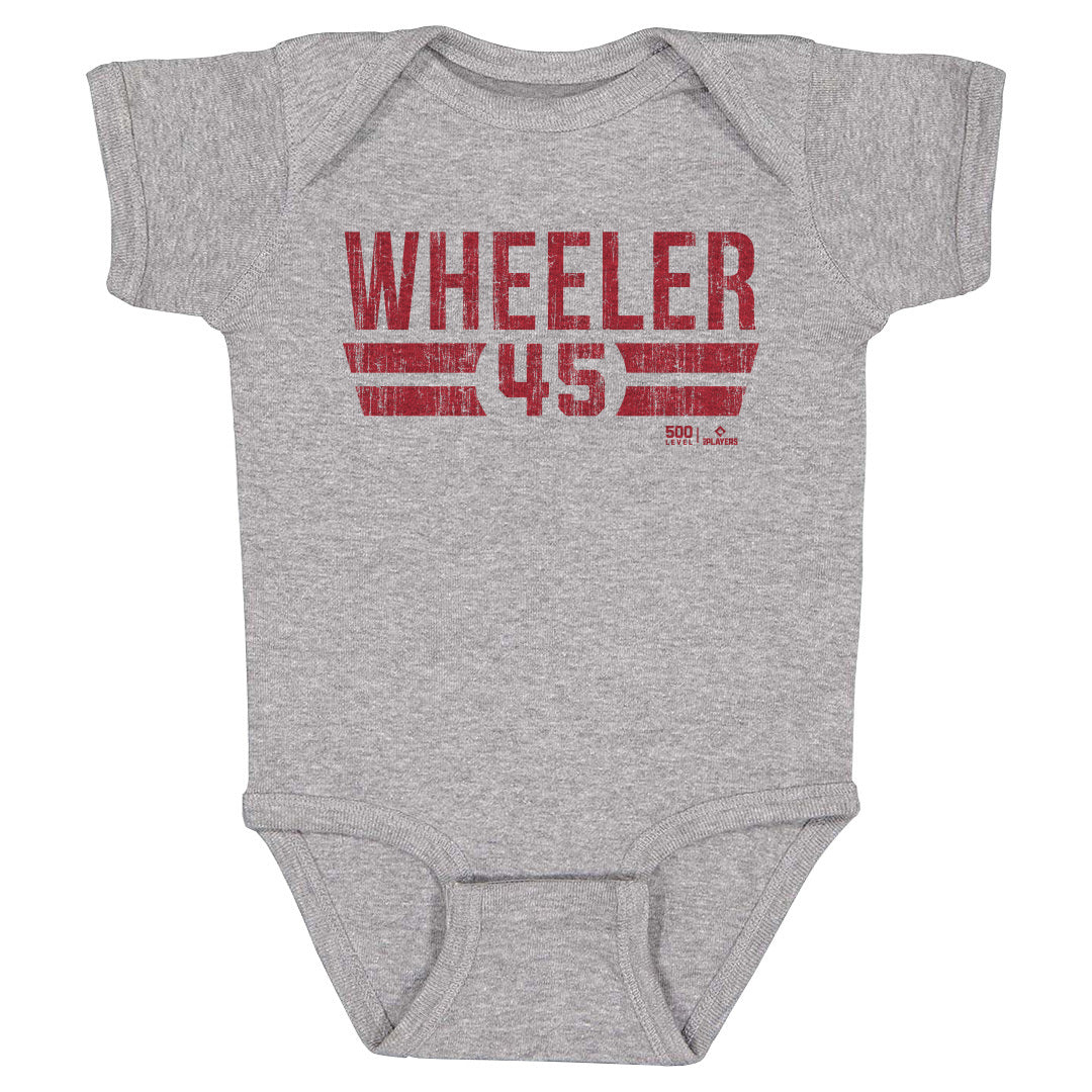 Zack Wheeler Kids Baby Onesie | 500 LEVEL