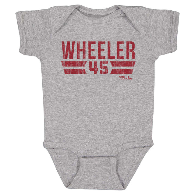 Zack Wheeler Kids Baby Onesie | 500 LEVEL