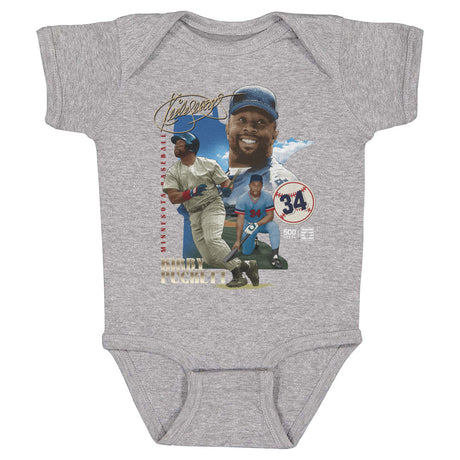 Kirby Puckett Kids Baby Onesie | 500 LEVEL
