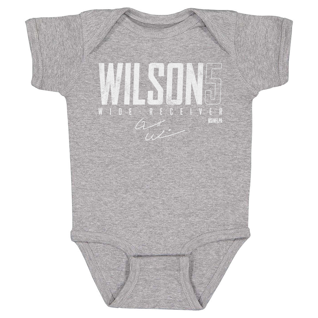 Garrett Wilson Kids Baby Onesie | 500 LEVEL
