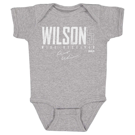 Garrett Wilson Kids Baby Onesie | 500 LEVEL